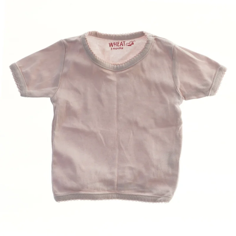 Baby T-shirt fra Wheat (str. 62)