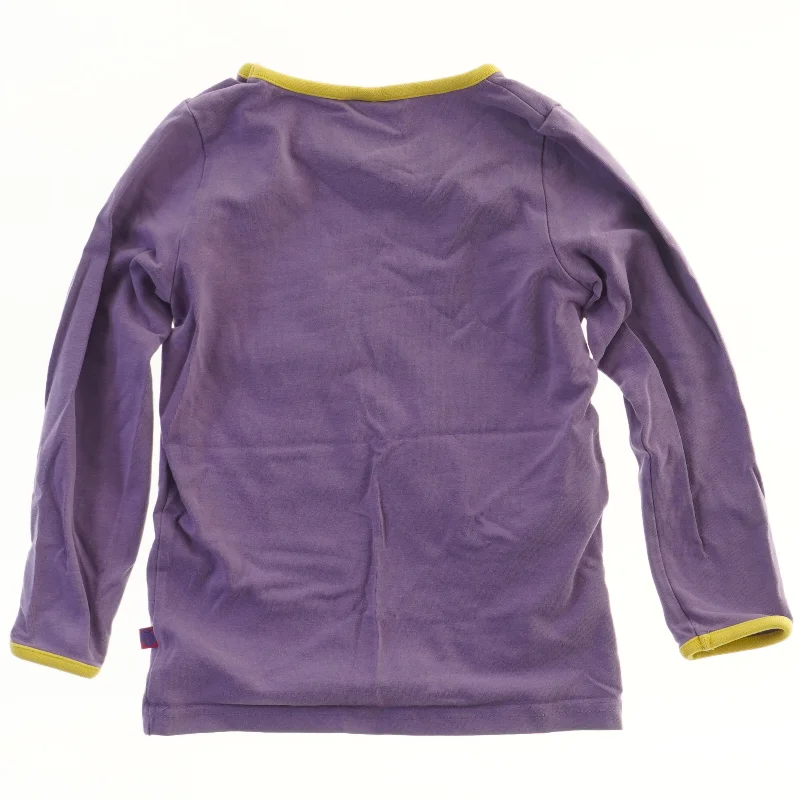 Langærmet trøje med æblemotiv fra Småfolk (str. 92)