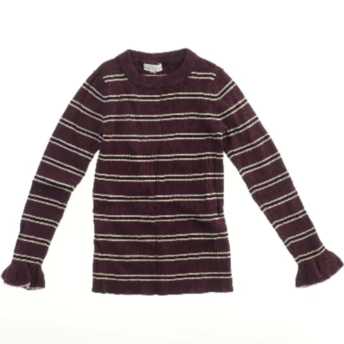 Strikket bluse med striber fra Pomp de Lux (str. 134)