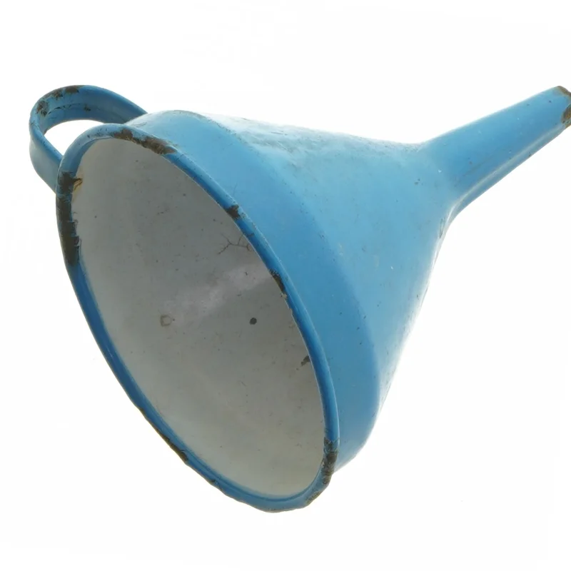 Blå tragt (str. 13x11 cm)