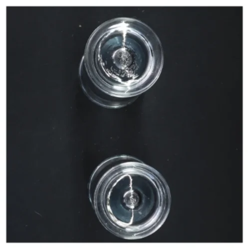 Glasvaser (str. Ø 6,5x15 cm)