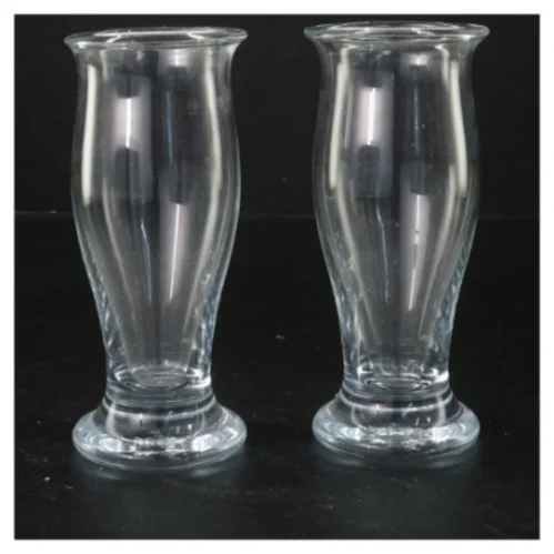 Glasvaser (str. Ø 6,5x15 cm)