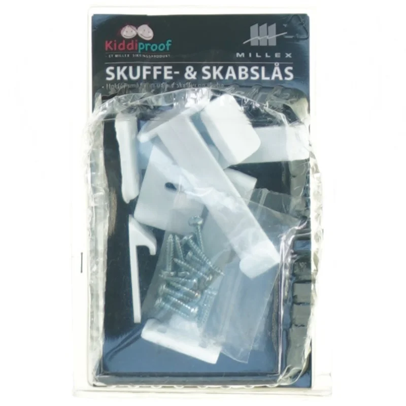 Skuffe- & skabslås fra Millex (str. 16 x 9 cm)