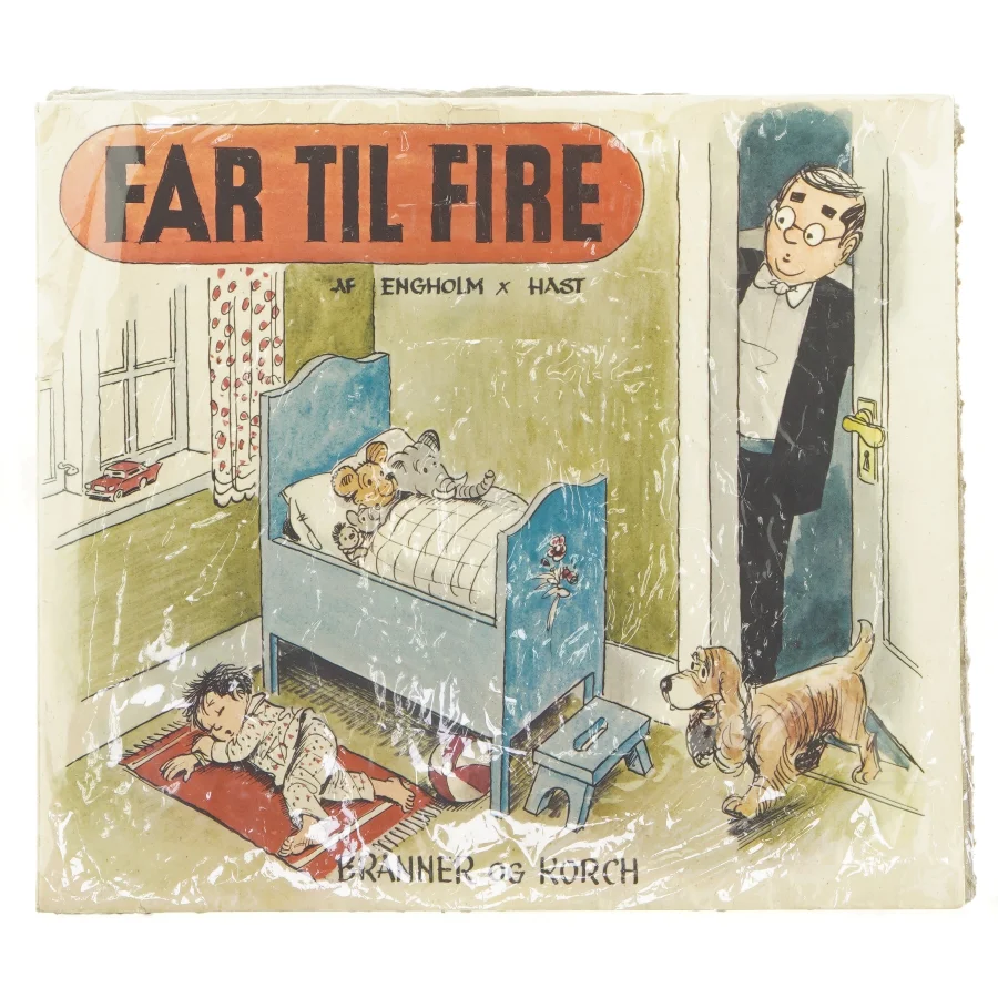 Far til fire illustrationsbog fra Branner & Korch (Bog)