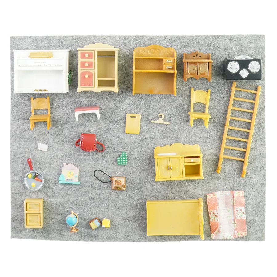 Legehus inkl. tilbehør fra Sylvanian (str. 26 x 21 x 27 cm)