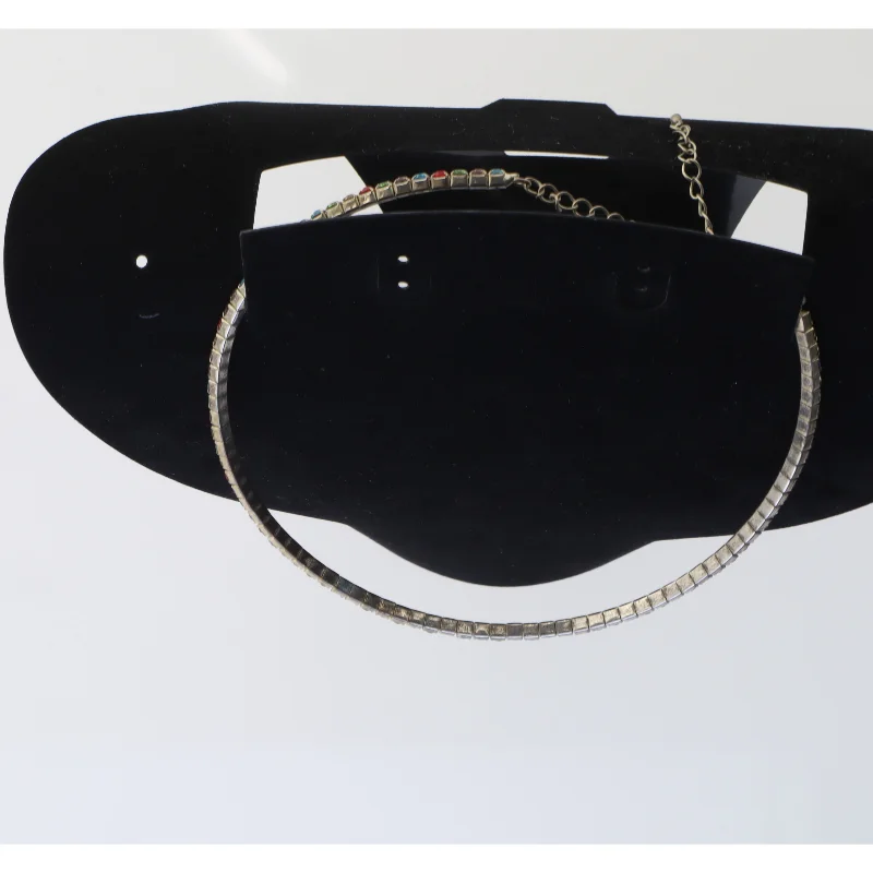 Farverig halskæde (str. Ø 11,5)