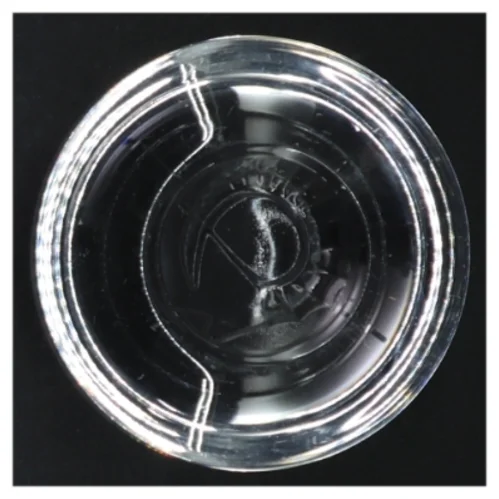 Krystalaskebæger fra Royal Copenhagen (str. Ø. 9,5 cm)