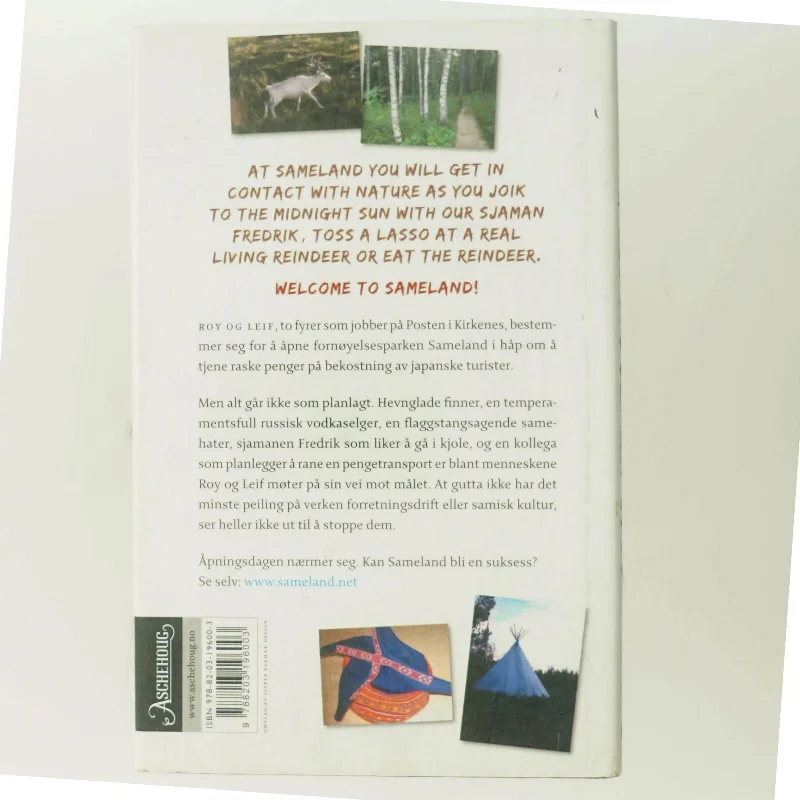 Sameland : roman af Magne Hovden (Bog)