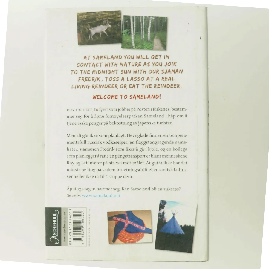 Sameland : roman af Magne Hovden (Bog)