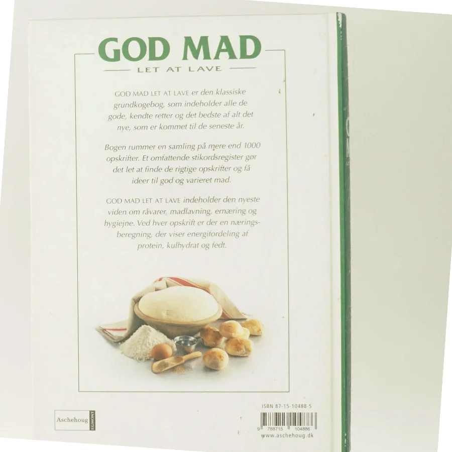 God mad, let at lave : Ernærings- og Husholdningsøkonomforeningens kogebog af Ernærings- og Husholdningsøkonomforeningen (Bog)