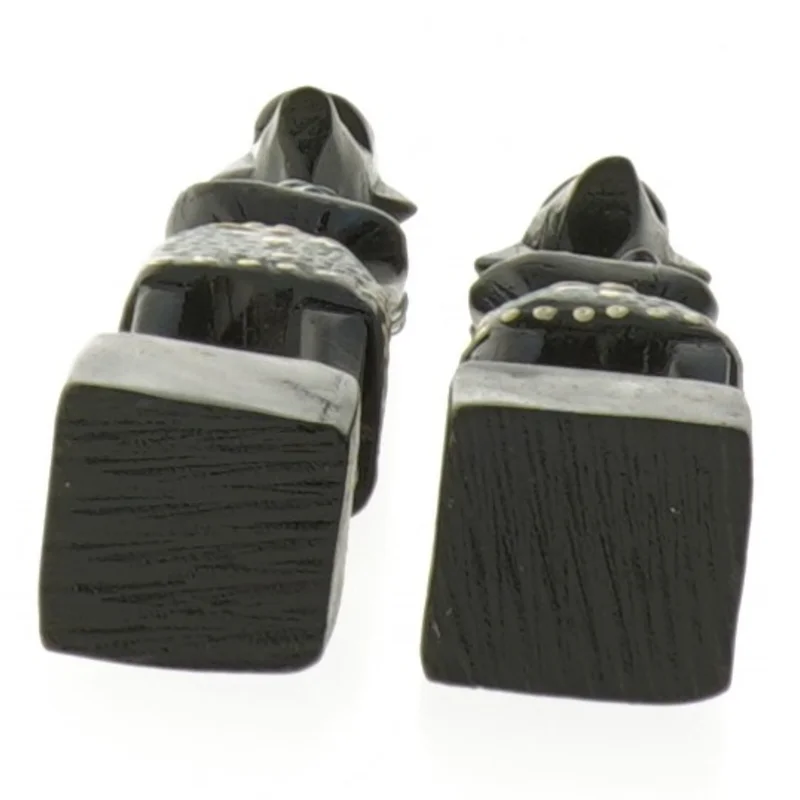 Afrikanske figurer (str. 19 cm og 24 cm)