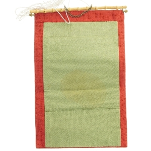 Broderet julepost ophæng (str. 38x24 cm)