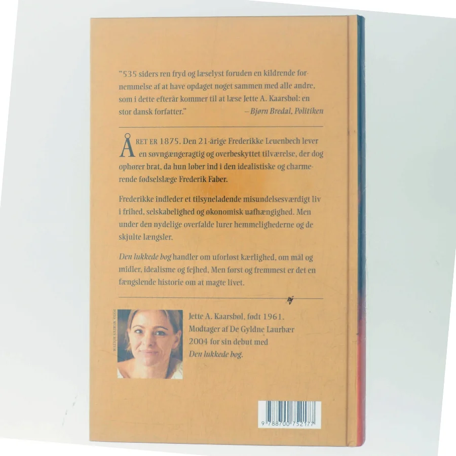 Den lukkede bog af Jette A. Kaarsbøl fra Gyldendal af Jette A. Kaarsbøl (Bog)