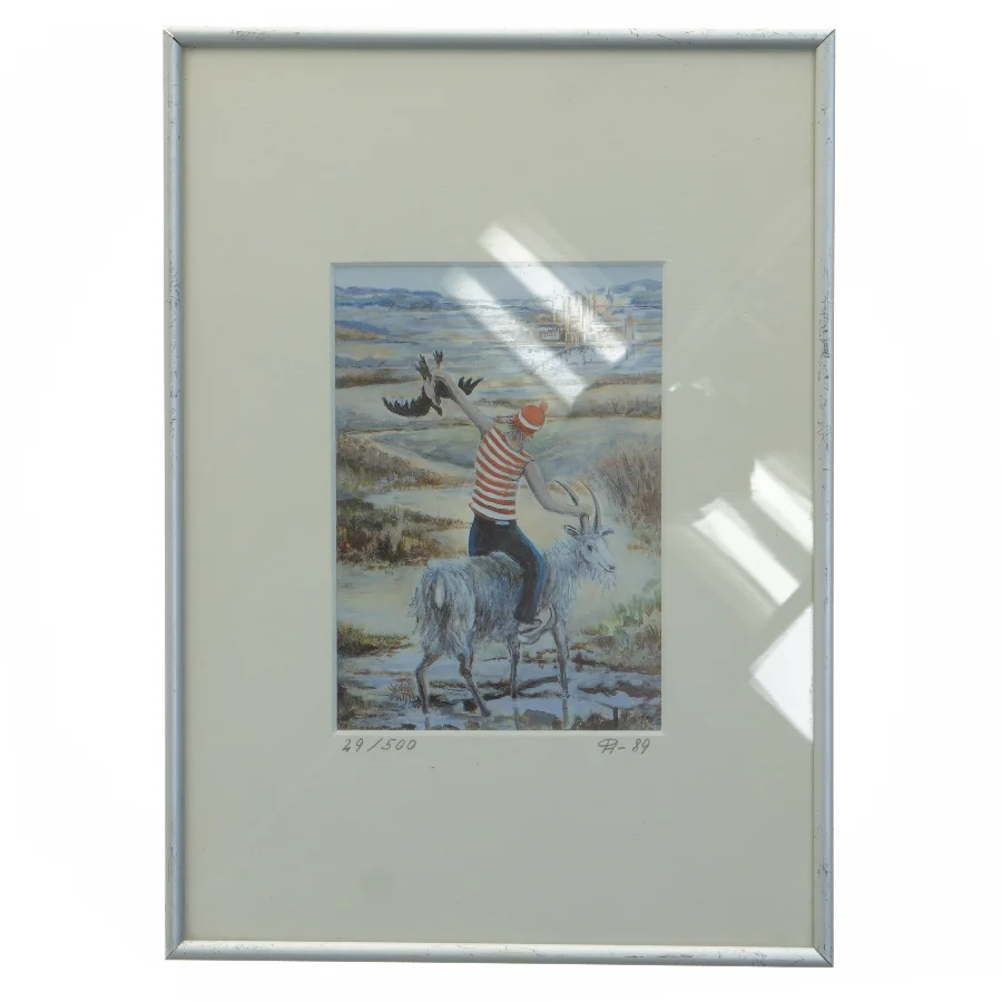 Klods Hans tegning (str. 29x20 cm)