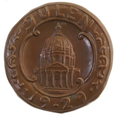 Julen 1929 dekorativt vægophæng (str. Ø 18,5 cm)