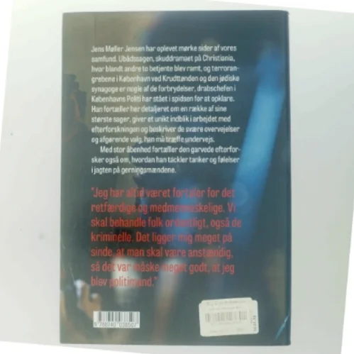 Opklaret : drabschefens erindringer af Jens Møller Jensen (Bog)