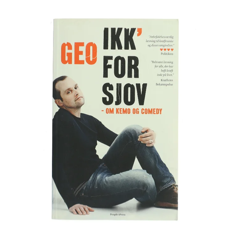 Ikk' for sjov : om kemo og comedy af Geo (f. 1975) (Bog)