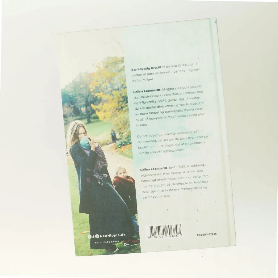 Bæredygtig livsstil - zero wast, vegansk, minimalisme af Calina Leonhardt (Bog)