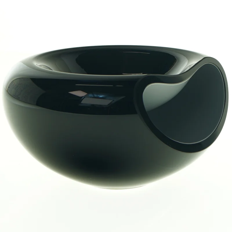 Eva Solo "Smilet" Sort skålvase (str. 21 x elve cm)