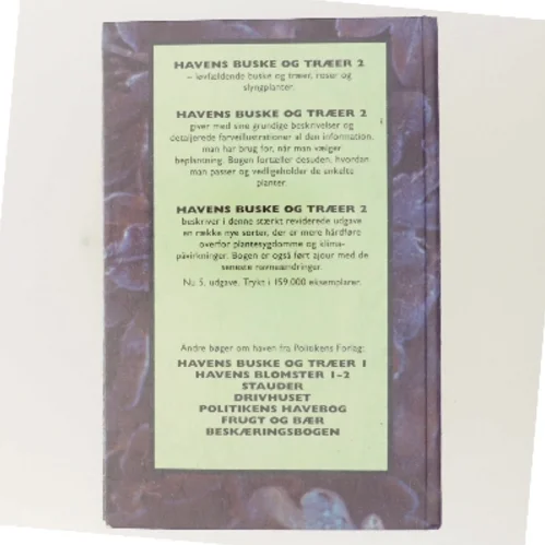 Havens Buske og Træer 2 (Bog)