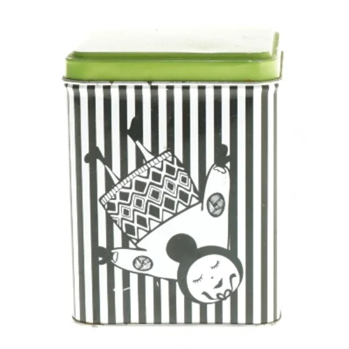 Dekorativ metalæske (str. 11,5x9x9 cm)