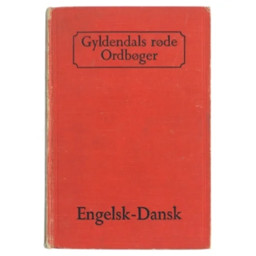 Engelsk-Dansk (Bog)
