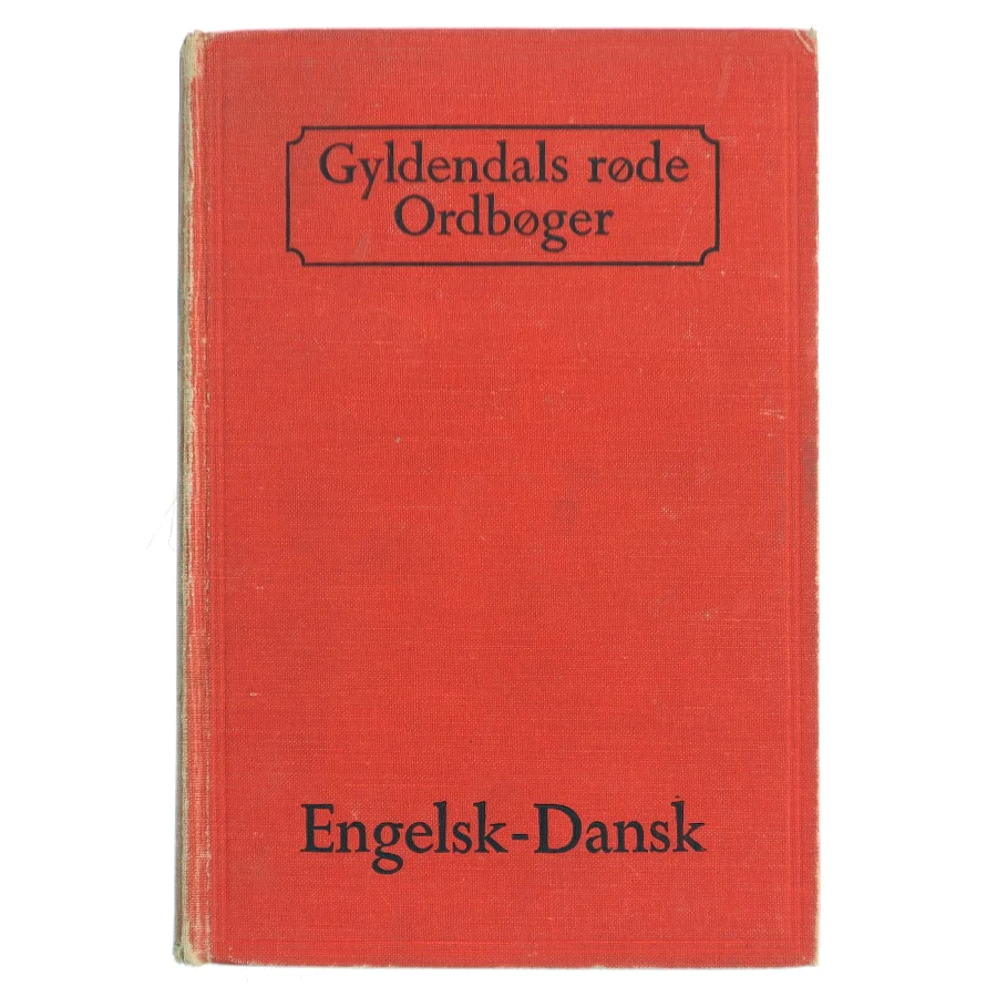 Engelsk-Dansk (Bog)