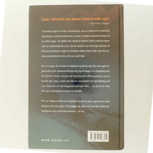 Sort Vind af Clive Cussler (Bog)