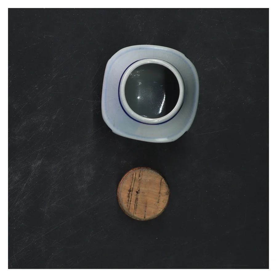 Søholm Muskat krydderikrukke med korklåg (str. 9,5x6 cm)