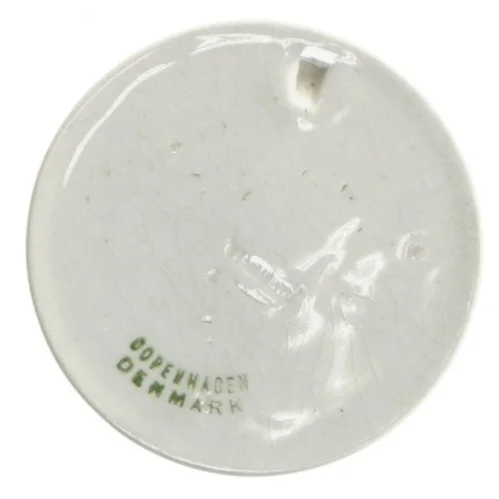 1917 Keramikvægskive fra Børnehjælpsdagen (str. Ø 9 cm)