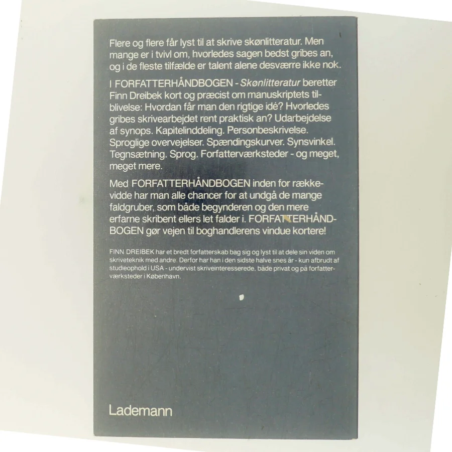Forfatterhåndbogen af Finn Dreibek (Bog)
