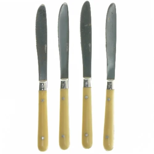 Sæt af fire smørknive (str. 20 cm)