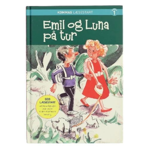 Emil og Luna på tur - Kommas læsestart af Jørn Jensen (Bog)