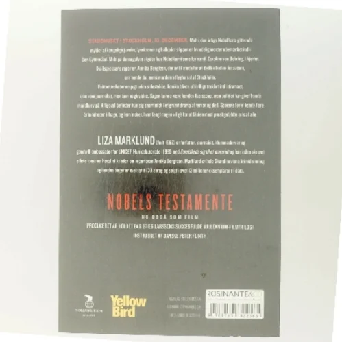 Nobels testamente af Liza Marklund (Bog)