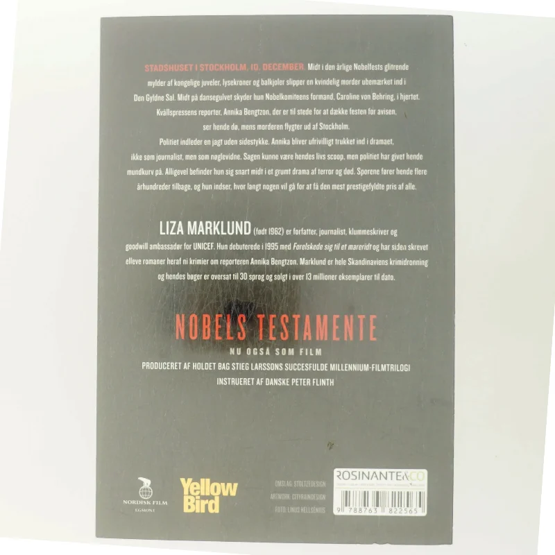 Nobels testamente af Liza Marklund (Bog)