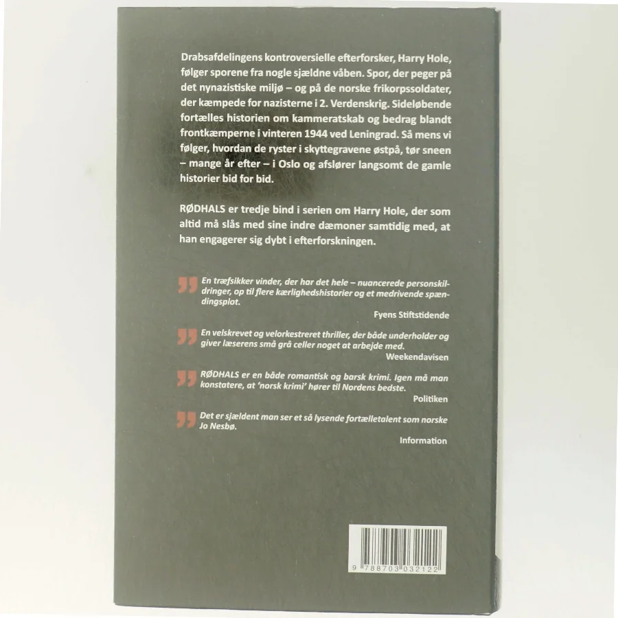 Rødhals af Jo Nesbø fra Gyldendal