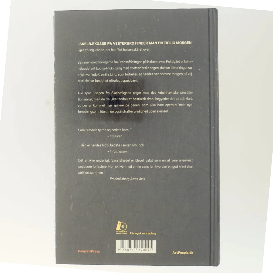 Aldrig mere fri af Sara Blædel (Bog)