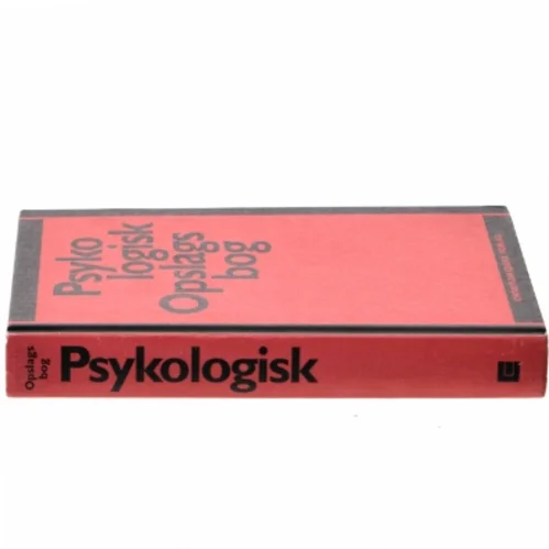 Psykologisk opslagsbog : alfabetisk ordnet af Karsten Schnack (Bog)