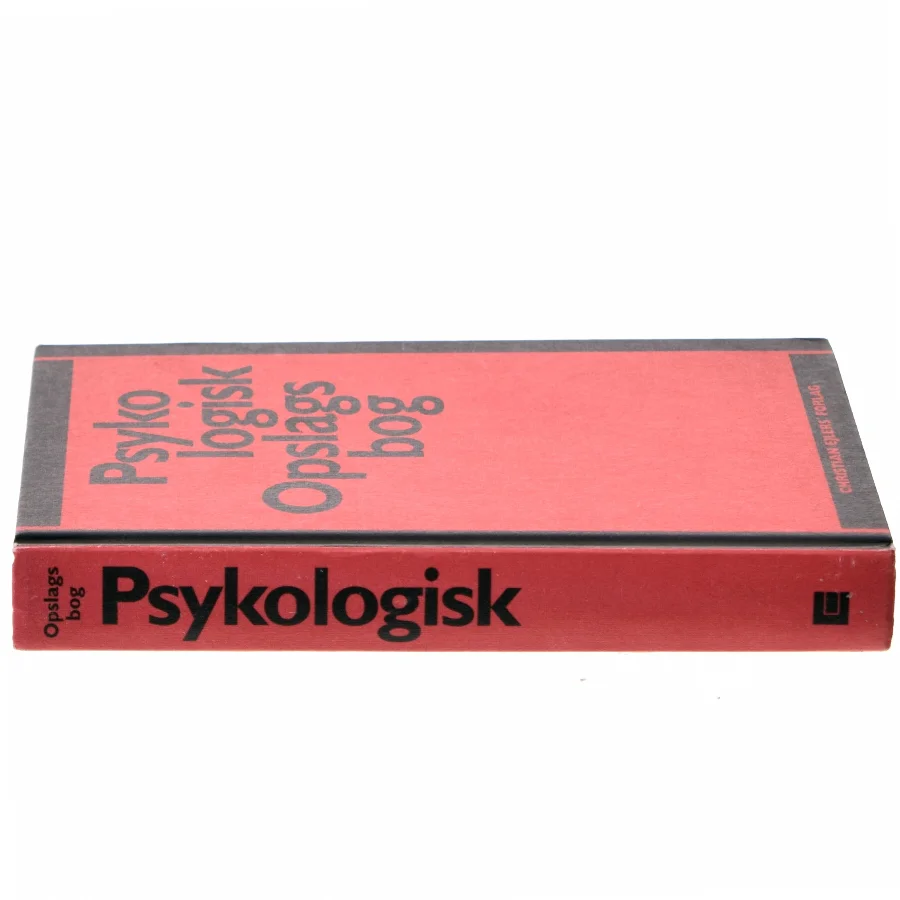 Psykologisk opslagsbog : alfabetisk ordnet af Karsten Schnack (Bog)