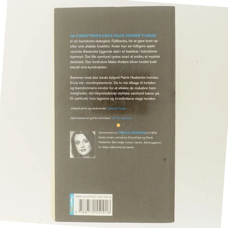 Isprinsessen af Camilla Lackberg (Bog)