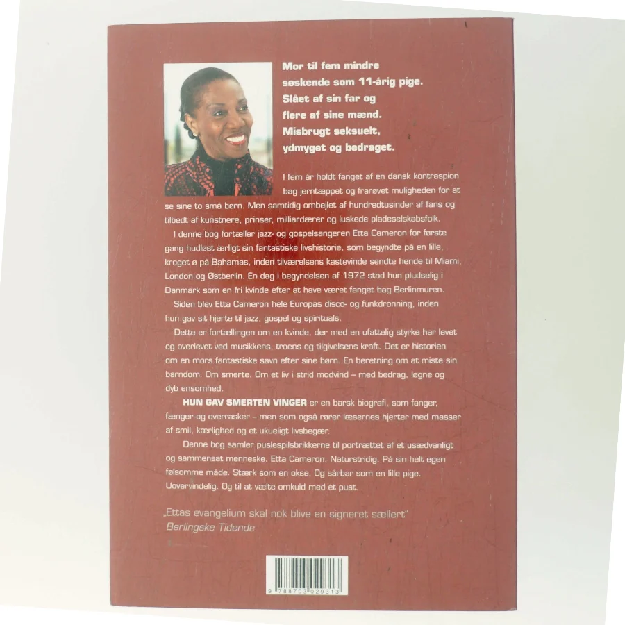 Etta Cameron : hun gav smerten vinger af Bo Østlund (Bog)