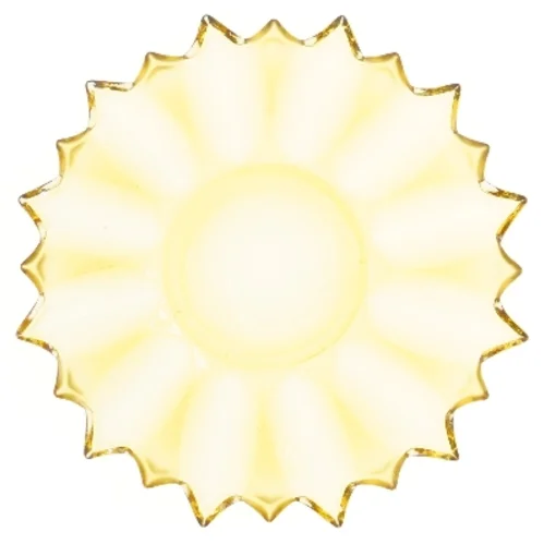 Glas dekoration skål (str. Ø 29,5 cm)