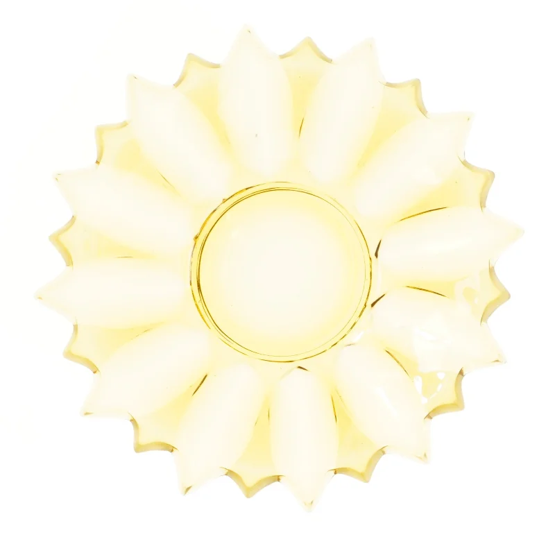 Glas dekoration skål (str. Ø 29,5 cm)