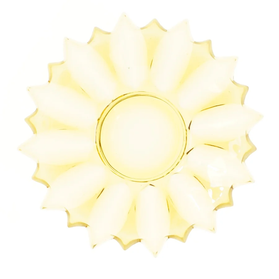 Glas dekoration skål (str. Ø 29,5 cm)