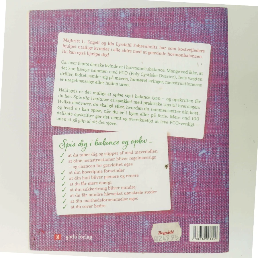 Spis dig i balance af Majbritt L. Engell (Bog)