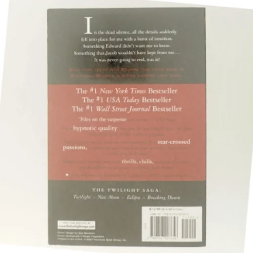 Eclipse paperback roman fra Little, Brown and Company