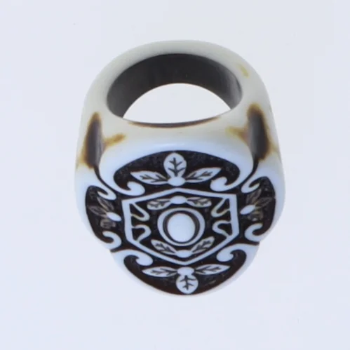 Dekorativ ring med mønster (str. 53 mm)