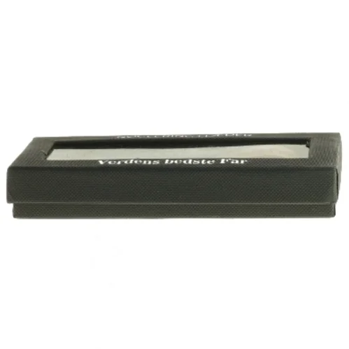 læder nøglering 'Verdens bedste Far' (str. 12 cm)