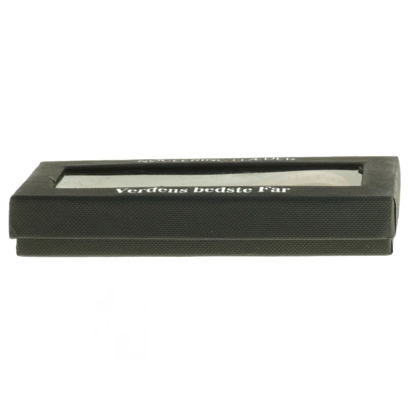 læder nøglering 'Verdens bedste Far' (str. 12 cm)