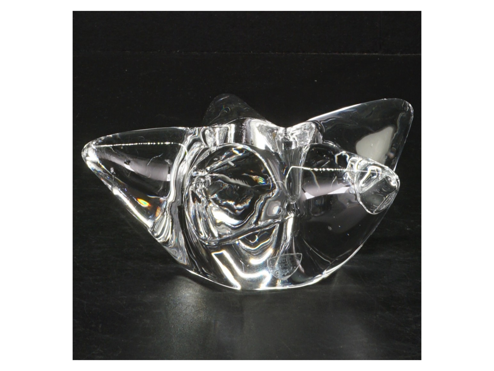 Glas stjernelysestage (str. Ø. 13,5 cm)